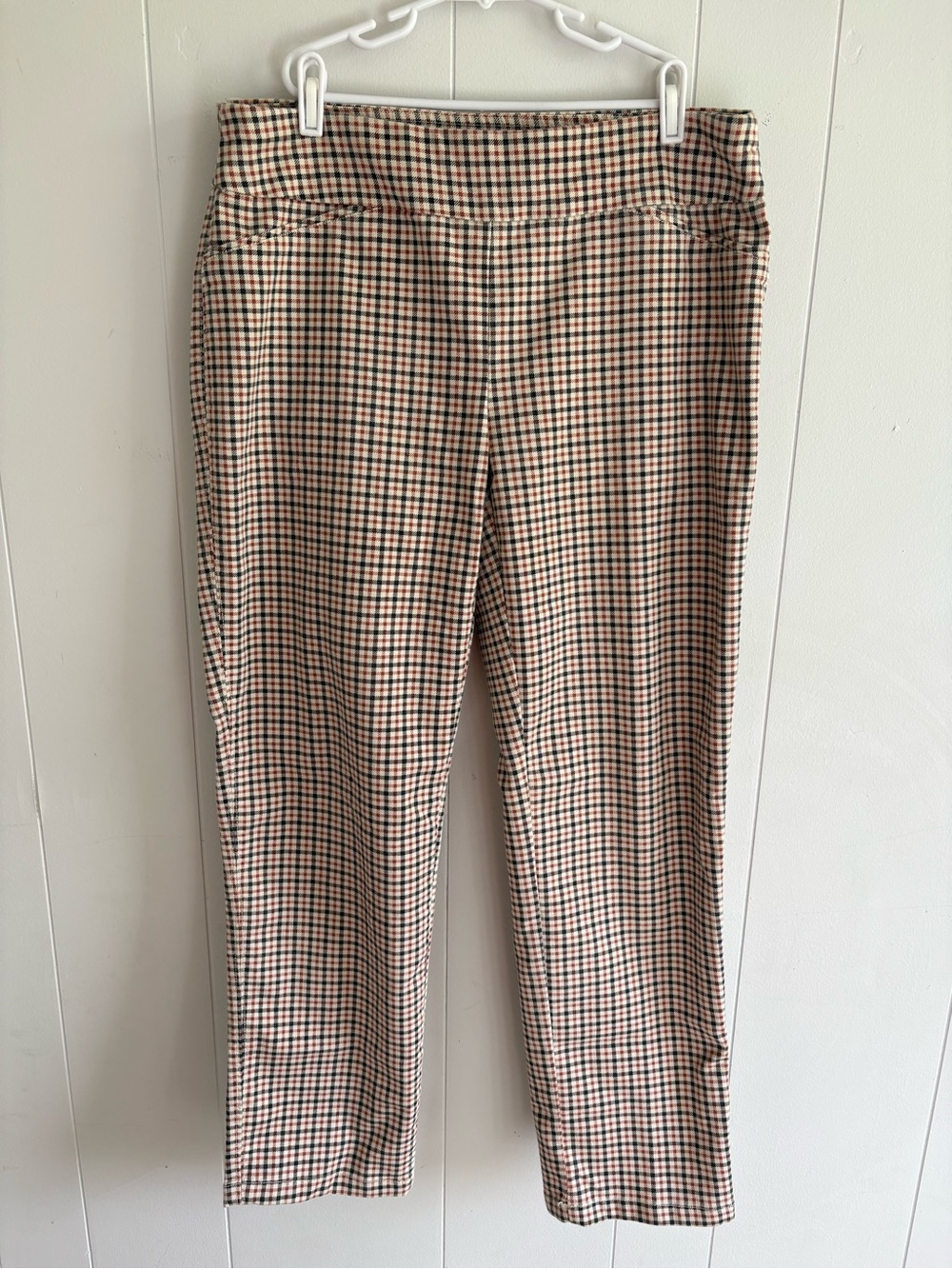 Women’s Size (10 Short) Croft & Barrow Effortless Stretch Pants Beige/Brown